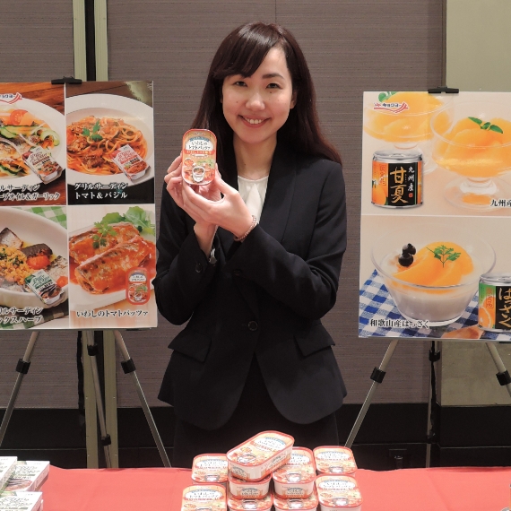 新商品発表会の様子
